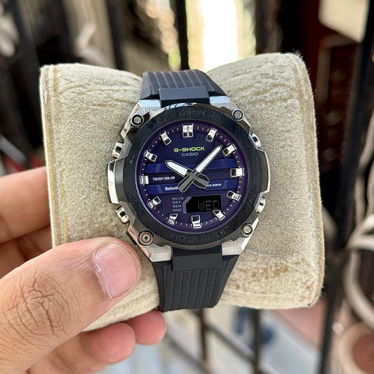 Blue Black Digital & Analog Watch