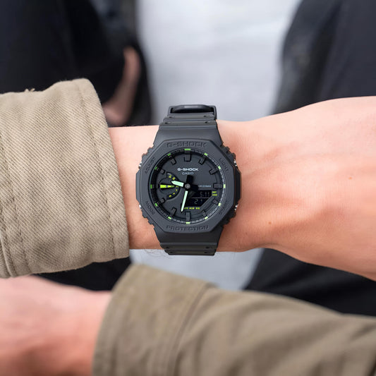 Full Black Fiber Watch