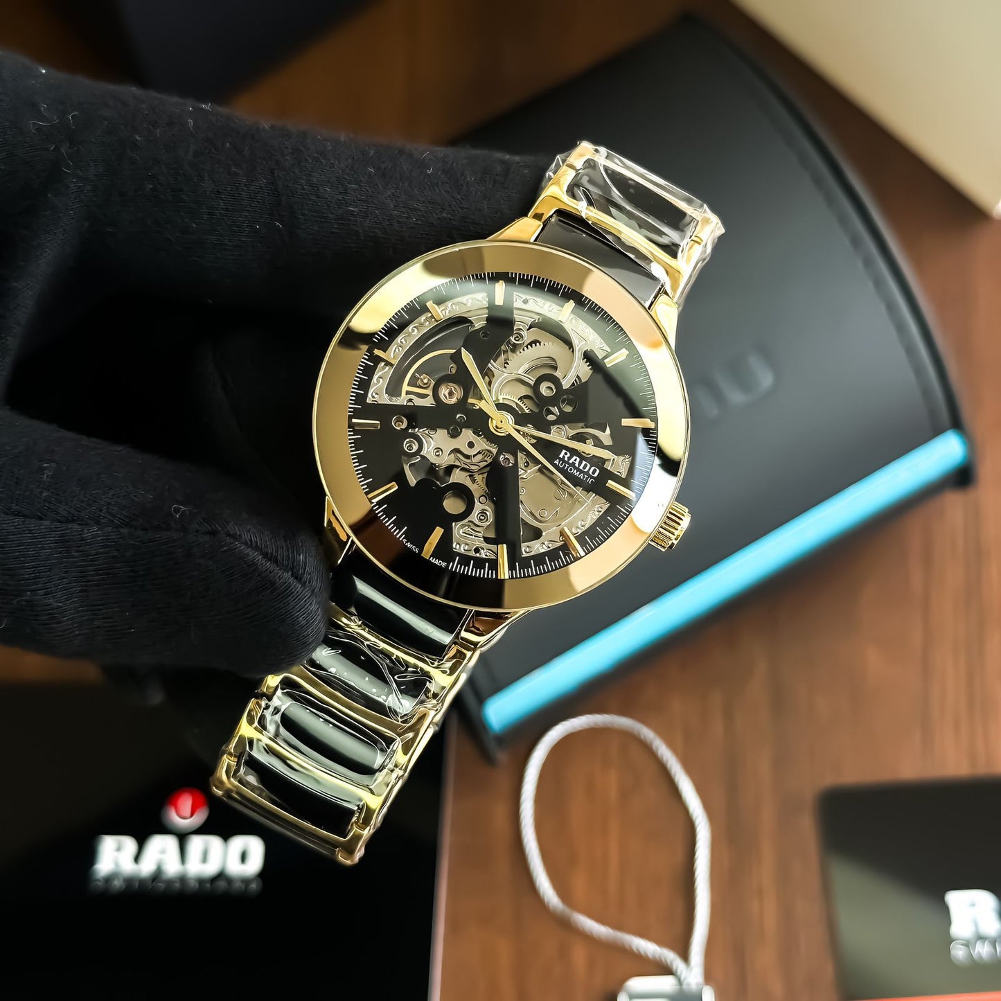 Black Gold Automatic Watch
