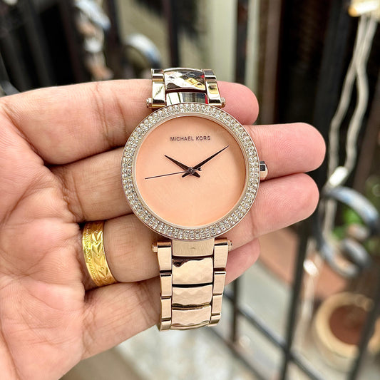 All RoseGold Women's Watch