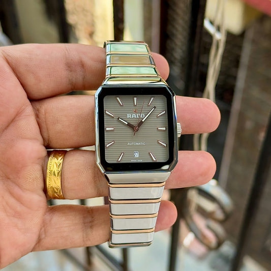 Silver Black Grey Ultra Premium Automatic Watch