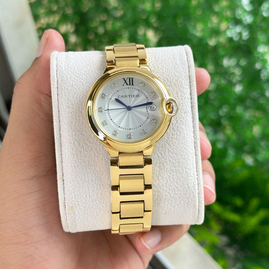 Gold White Ultra Premium Women's Watch