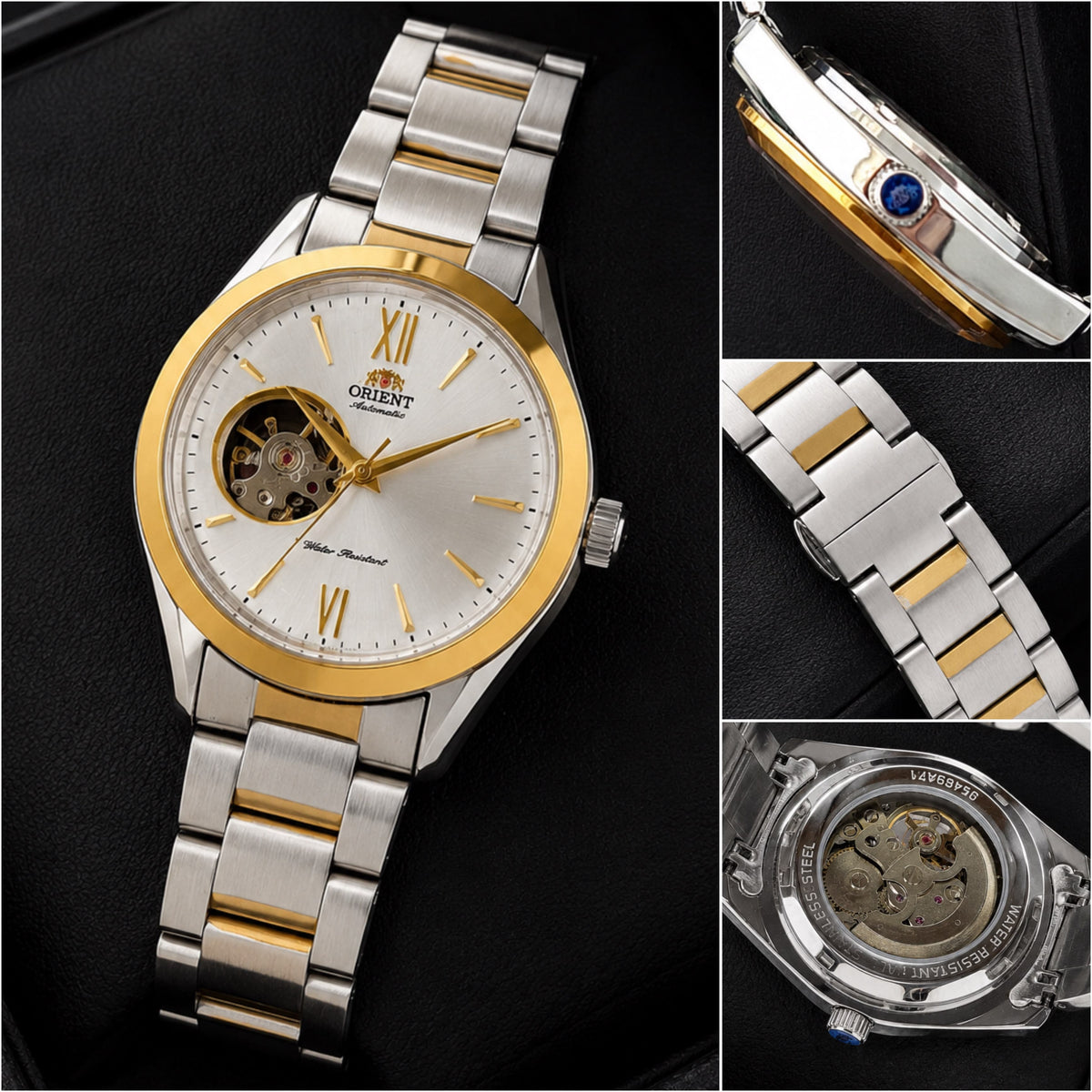 Silver Gold Automation Watch
