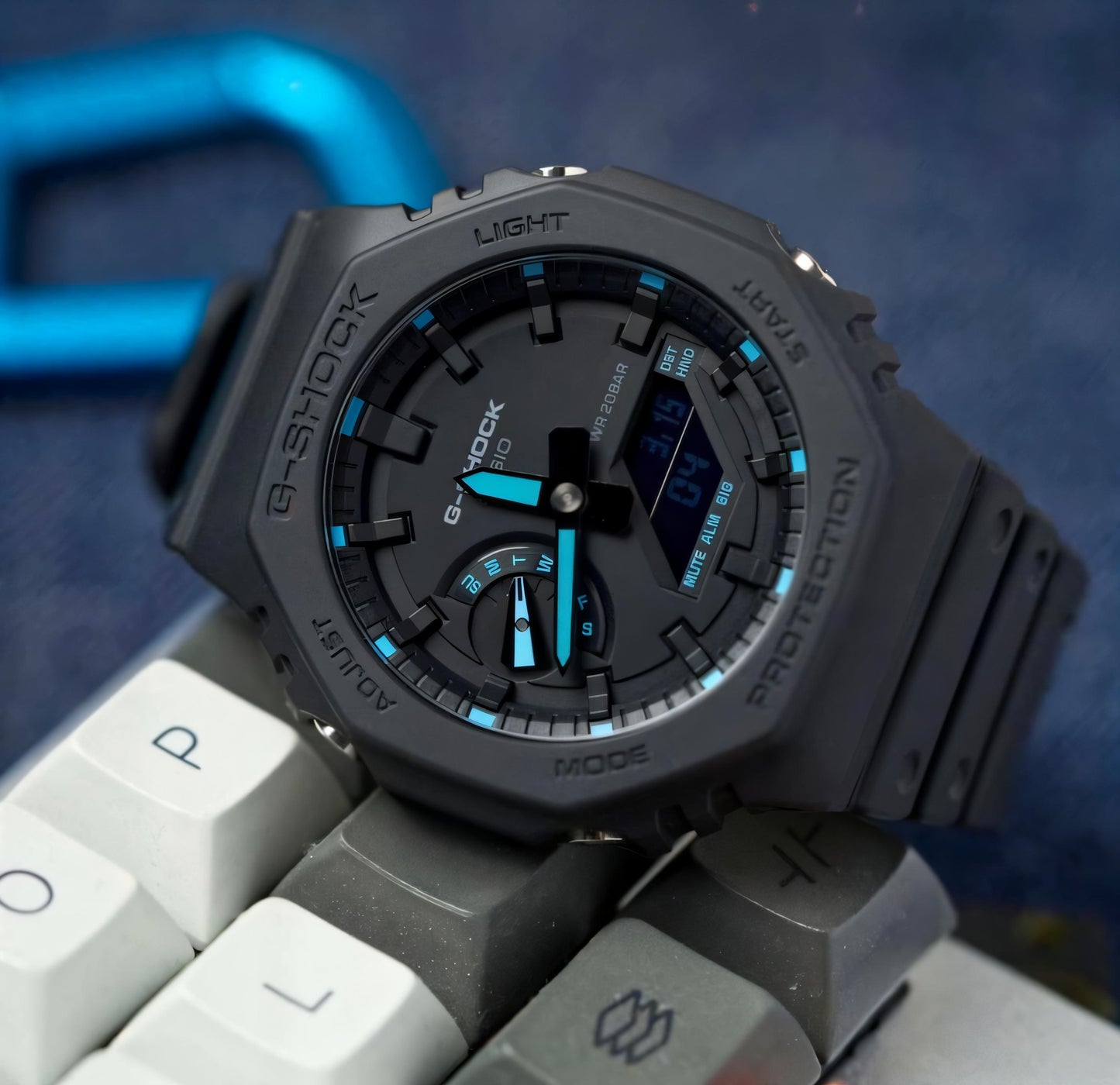 Full Black Fibre Watch