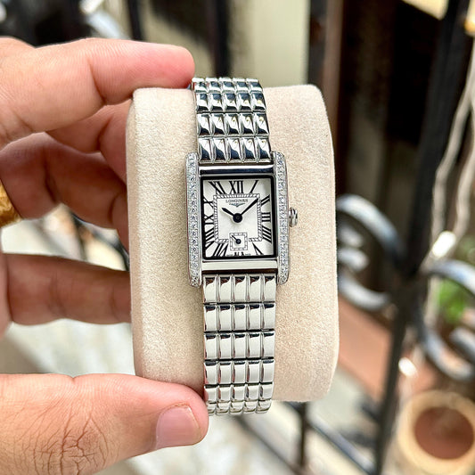 Silver Square Women's Watch