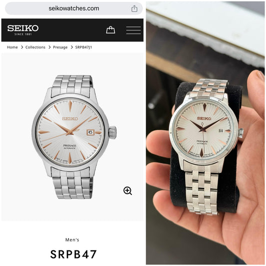 Silver Classic Automatic Watch