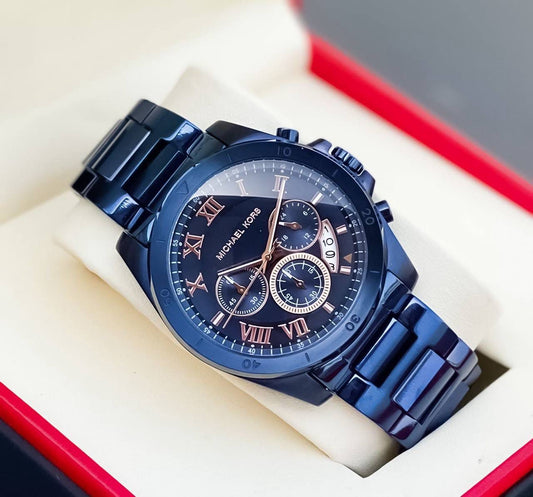 Blue Premium Metal Watch
