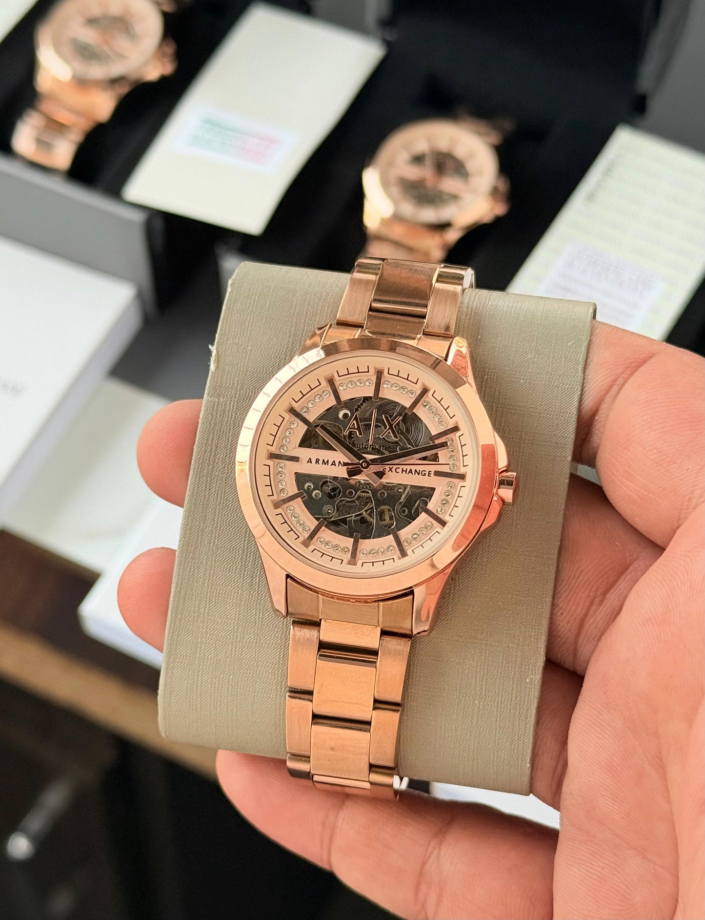 RoseGold Automatic Women's Watch