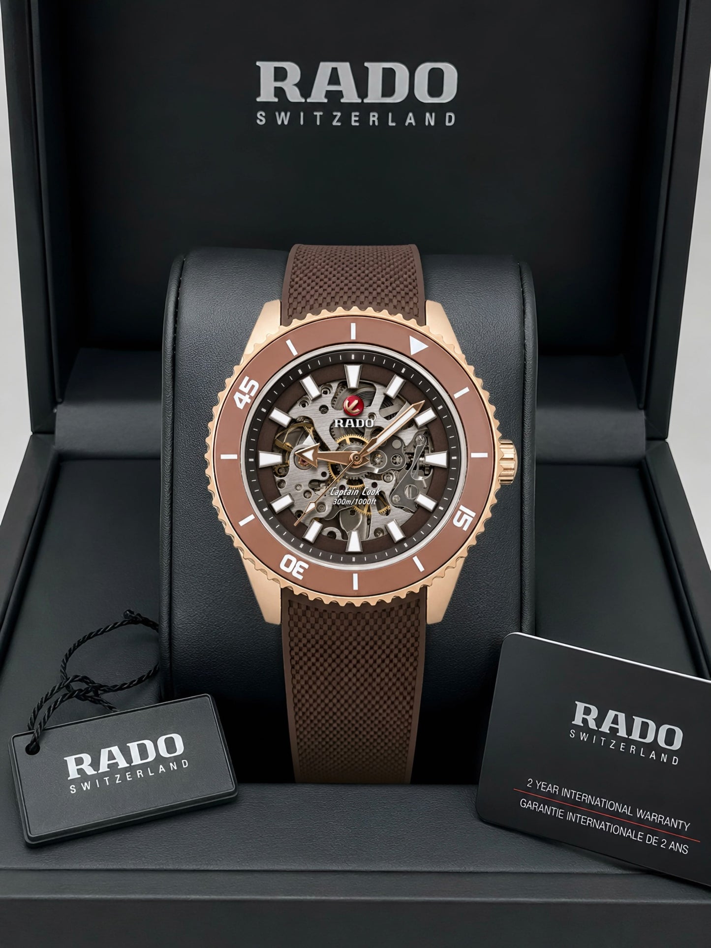 Brown RoseGold Automatic Watch