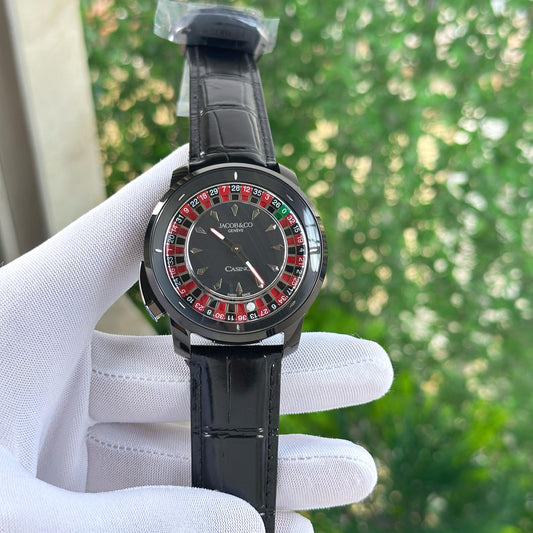 Black Red Casino Watch