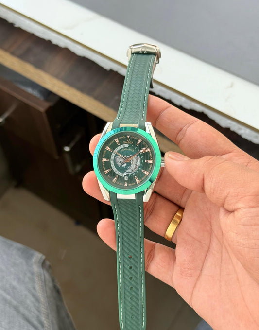 Green Automatic Watch
