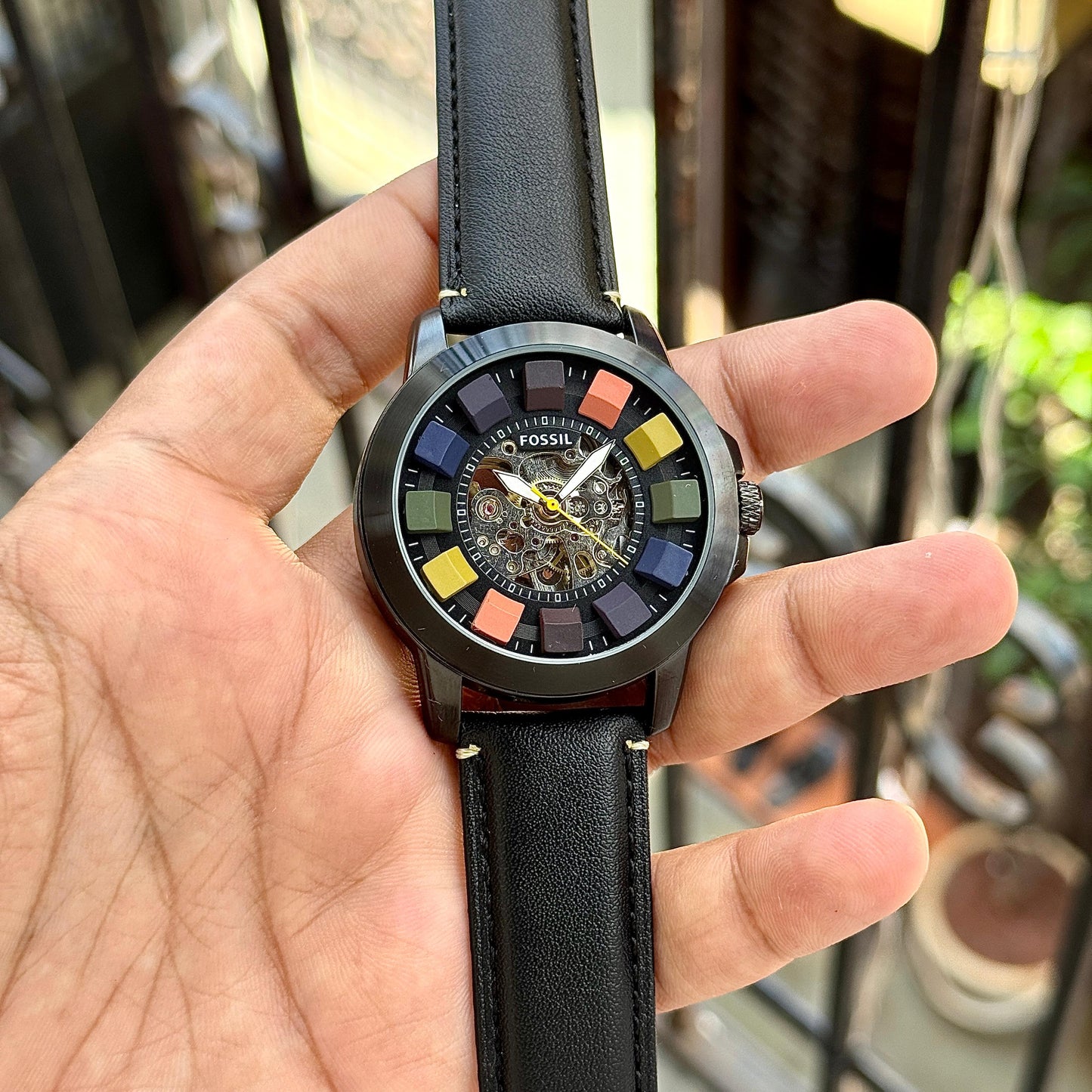 Full Black Automatic Watch