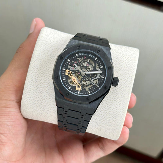 All Black Automatic Watch