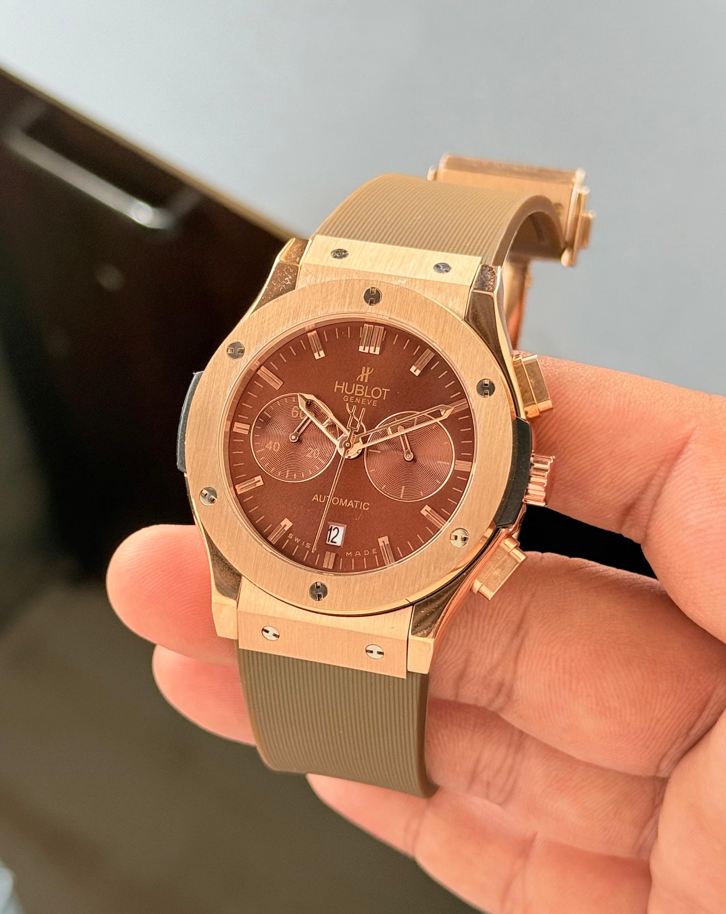 Brown Fibre Watch